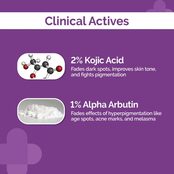 The Derma Co 2% Kojic Acid Face Serum I With 1% Alpha Arbutin & Niacinamide I For Dark Spots & Pigmentation I Anti-Pigmentation Face Serum For All Skin types - 30ml - Image 4